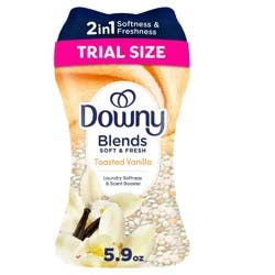 Downy Blends Soft & Fresh In-Wash Scent Booster - Toasted Vanilla Scented Laundry Bead - 5.9oz