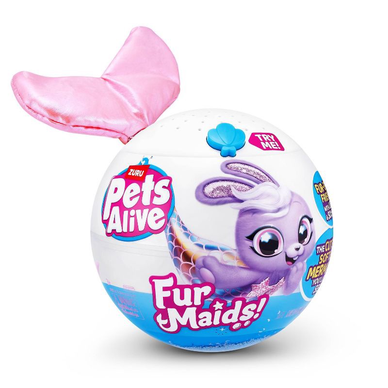 slide 2 of 9, Pets Alive Pets 6.3" Alive Furmaids Stuffed Animals, 1 ct