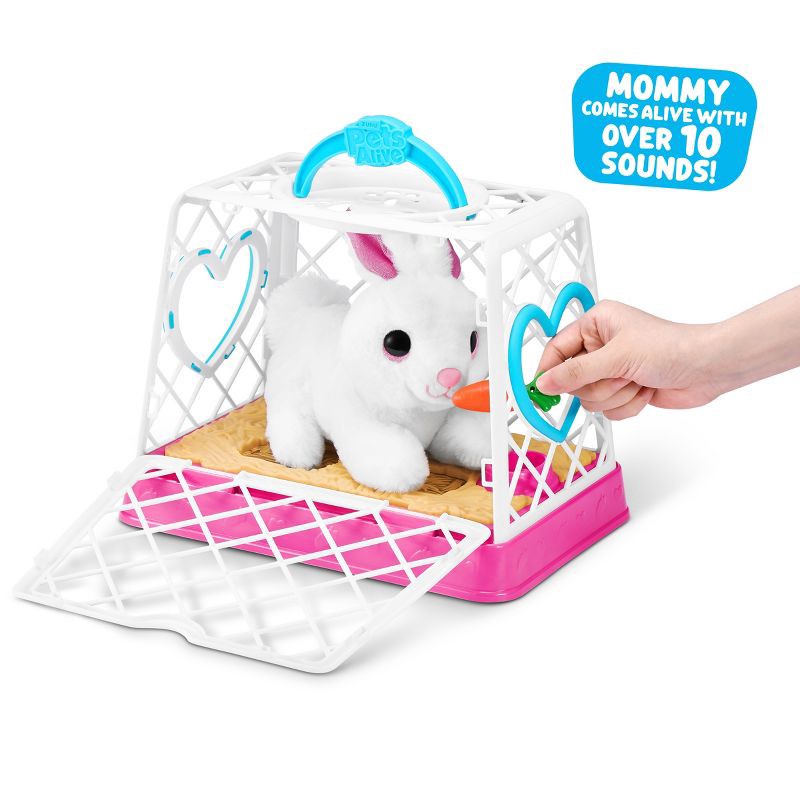 slide 3 of 9, Pets Alive Mommy Bunny & Baby Surprise, 1 ct
