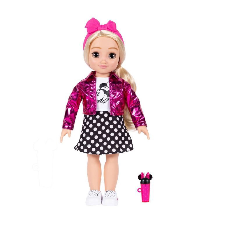 slide 4 of 5, Disney ILY 4ever 18" Minnie Doll Pink Jacket Blonde Hair/Brown Eyes, 1 ct