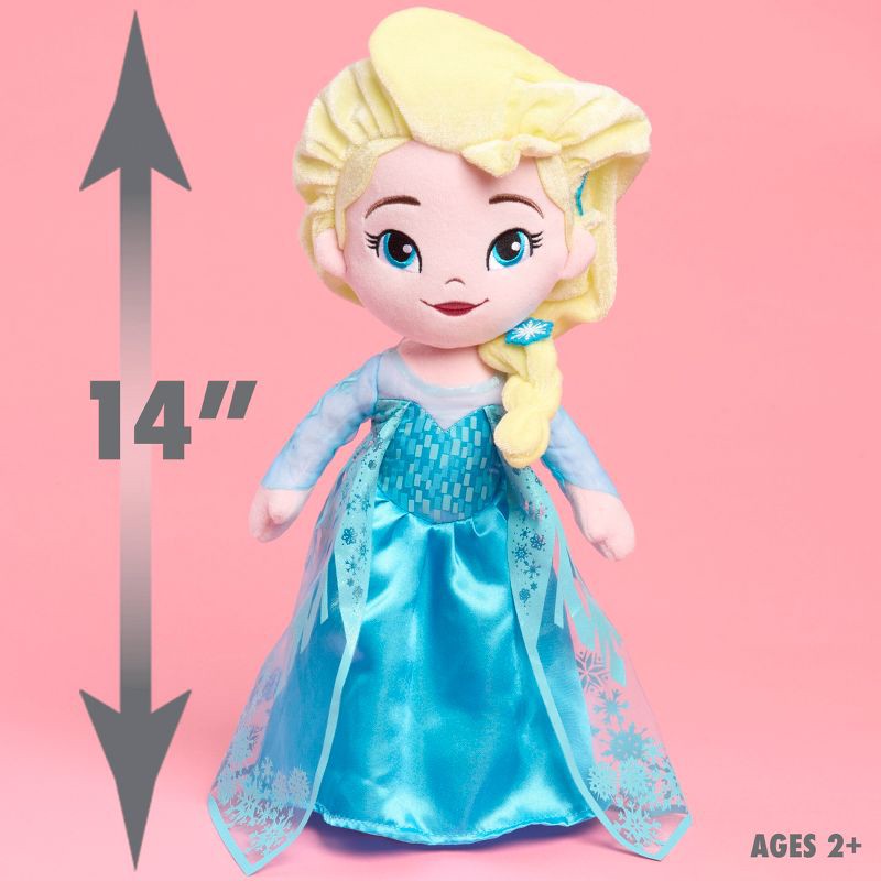 slide 3 of 6, Frozen Disney Signature Collection Large Plush Elsa, 1 ct