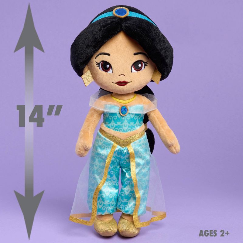 slide 3 of 6, Disney Princess Signature Collection Large Plush - Jasmine, 1 ct