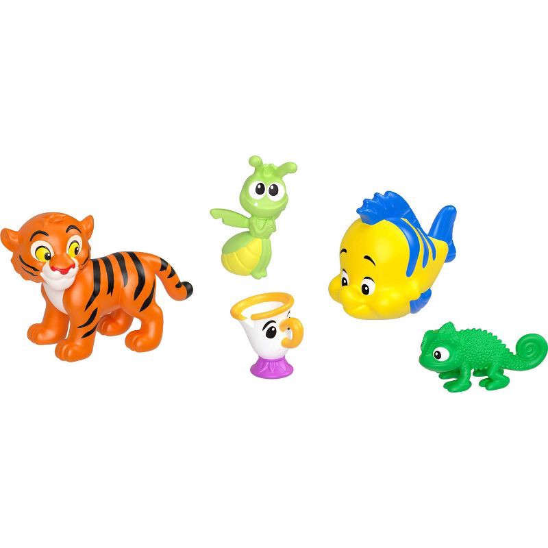 slide 3 of 6, Disney Princess and Friends Set with 5 Small Dolls in Sparkling Outfits and 5 Friend Figures, 1 ct