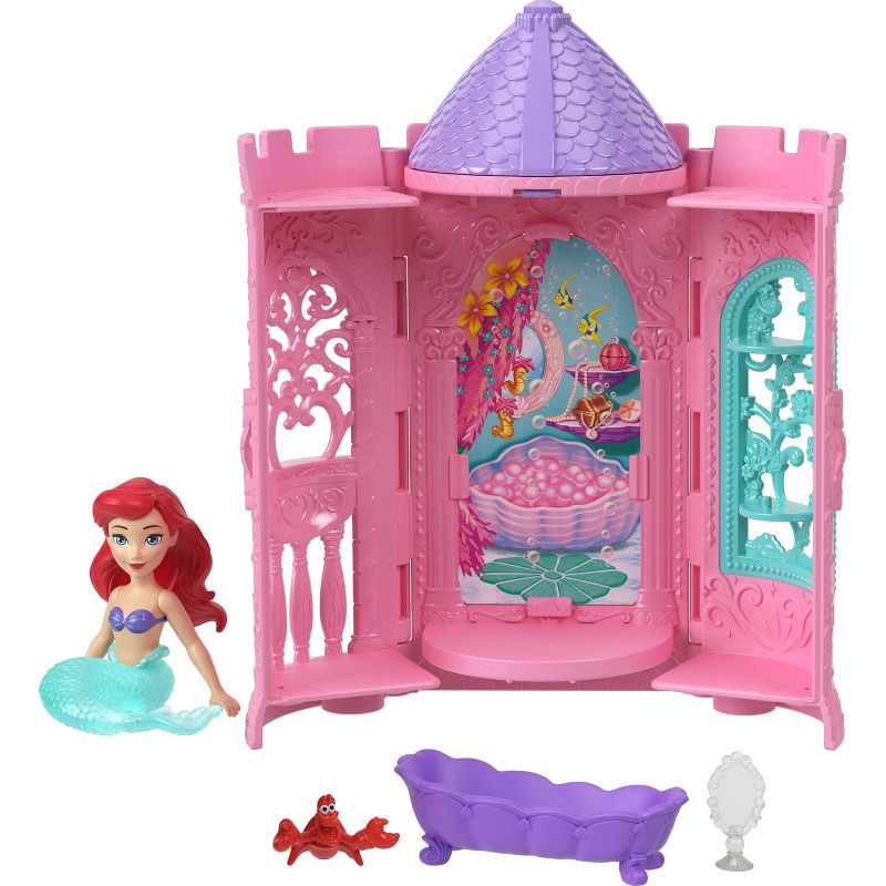 slide 5 of 6, Disney Princess Tower Surprise Small Dolls and Stacking Playsets with 5 Surprises, 1 ct