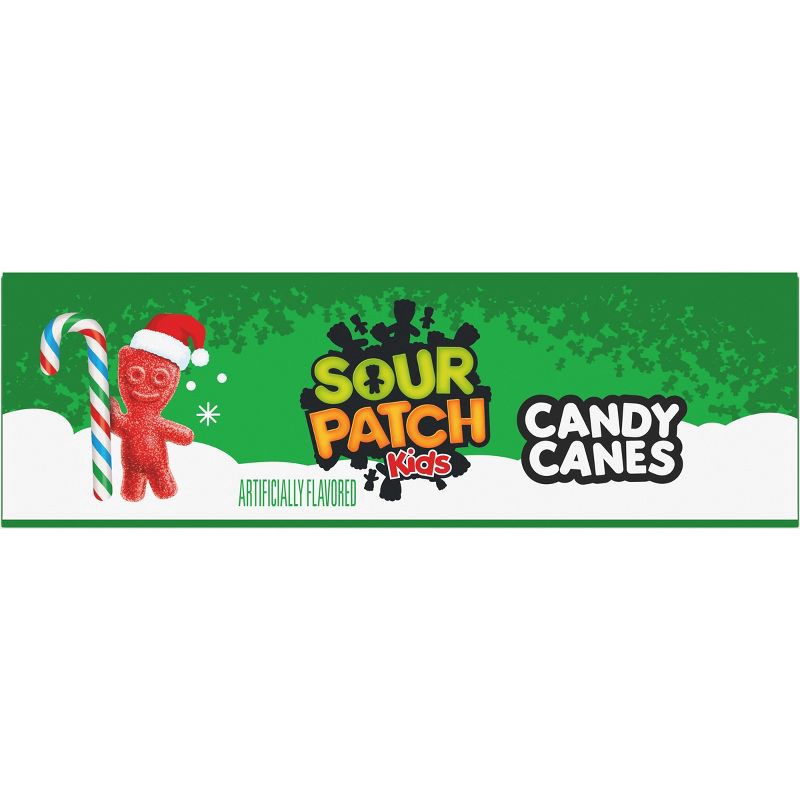 slide 13 of 14, SOUR PATCH KIDS Christmas Candy Cane - 5.29oz, 5.29 oz