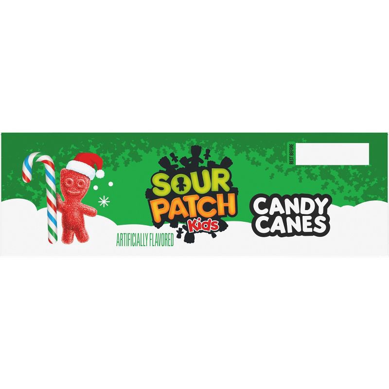 slide 14 of 14, SOUR PATCH KIDS Christmas Candy Cane - 5.29oz, 5.29 oz