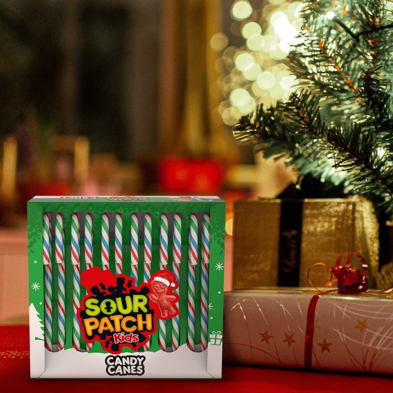 slide 7 of 14, SOUR PATCH KIDS Christmas Candy Cane - 5.29oz, 5.29 oz
