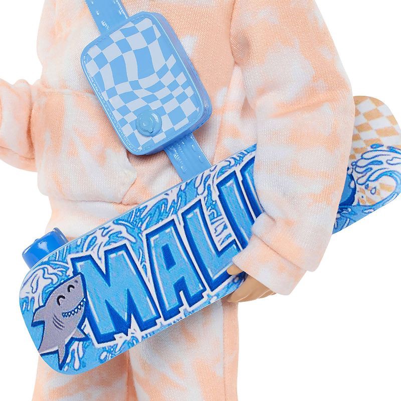slide 5 of 6, Barbie Dream Besties Ken 11" Fashion Doll with 9 Summer and Skateboard Themed Accessories, 1 ct