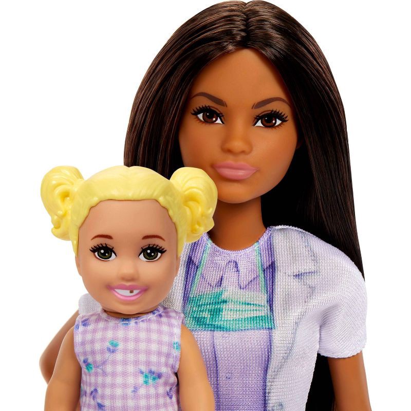 slide 3 of 6, Barbie Dentist Brunette 11" Fashion Doll, 1 Kid Doll, Medical Doctor Furniture & Accessories, 1 ct