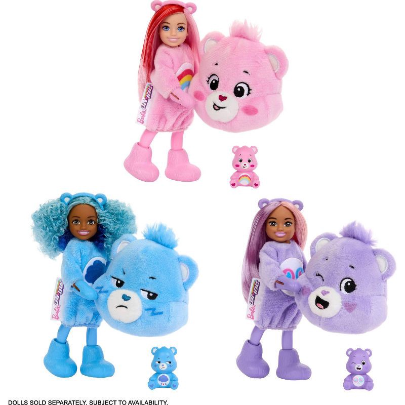 slide 6 of 6, Barbie 6.5" Cutie Reveal Chelsea Small Doll & Accessories Pink Hair/Blue Eyes with 6 Surprises, 1 ct