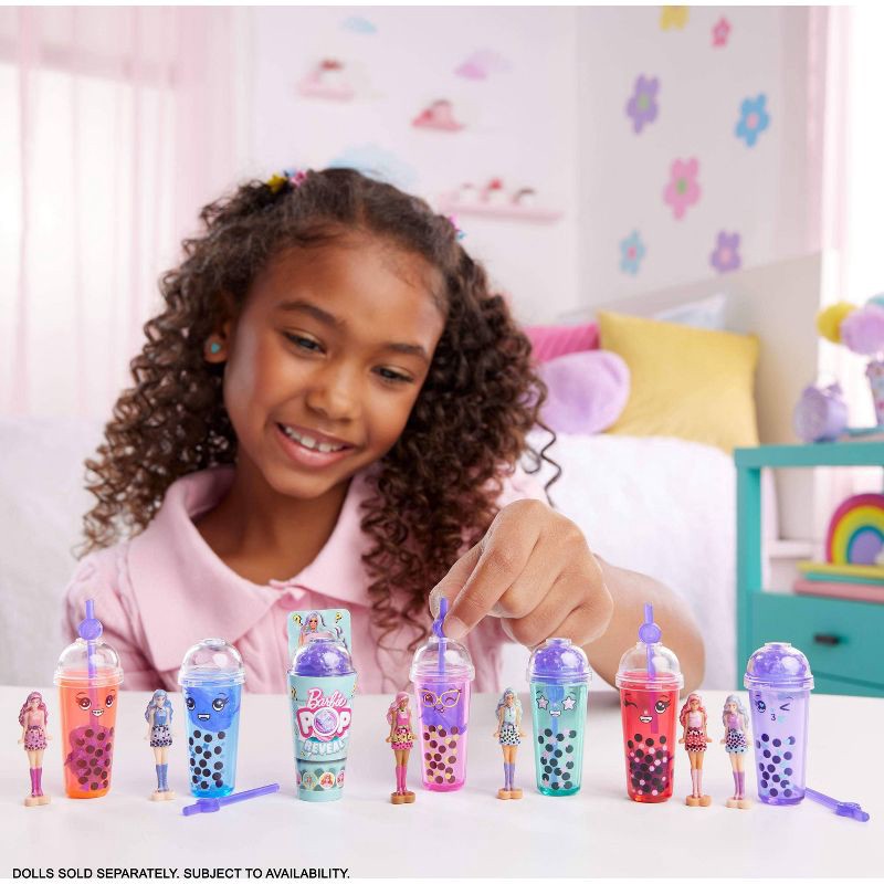 slide 2 of 6, Barbie Mini BarbieLand 1.5" Doll with Surprise Sensory Pop Reveal, 1 ct