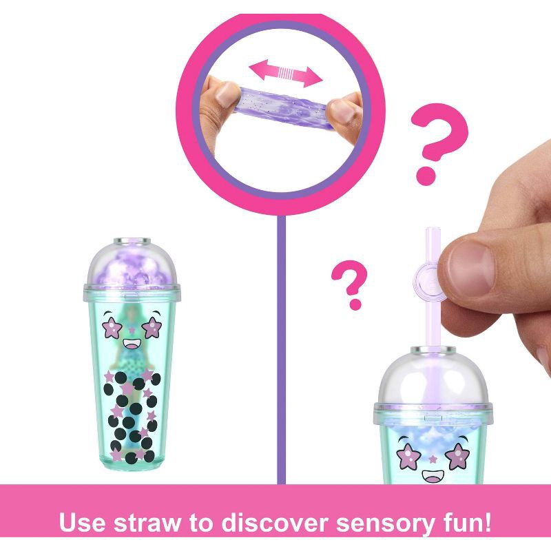 slide 3 of 6, Barbie Mini BarbieLand 1.5" Doll with Surprise Sensory Pop Reveal, 1 ct
