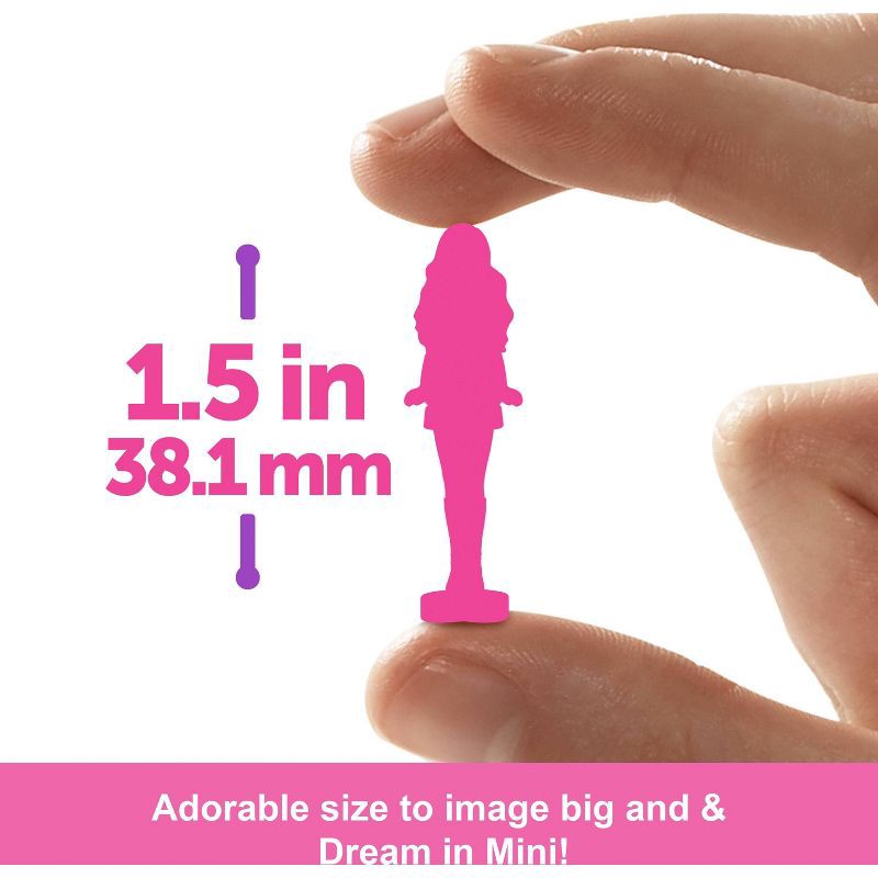 slide 4 of 6, Barbie Mini BarbieLand 1.5" Doll with Surprise Sensory Pop Reveal, 1 ct