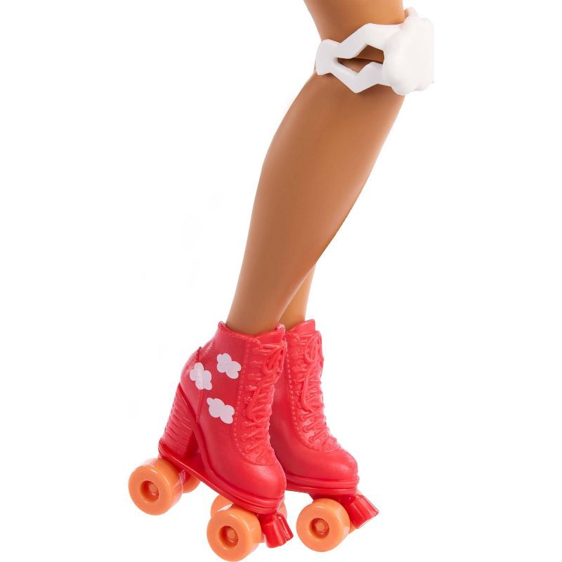 slide 4 of 6, Barbie Dream Besties Teresa Roller Skating Fashion Doll with 9 Video Game Themed Accessories, 1 ct