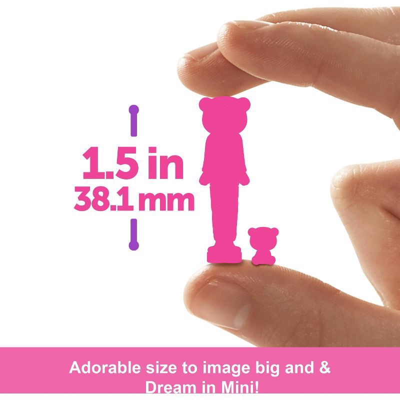 slide 4 of 6, Barbie Mini BarbieLand Cutie Reveal Doll and Pet, 1.5" Cute Tees Series, 1 ct