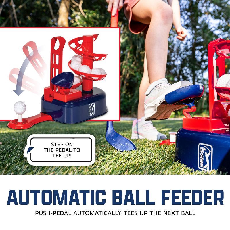 slide 8 of 13, Franklin Sports PGA Kids' Tee Trainer: Toy Golf Set for Ages 3 and Up, 1 ct