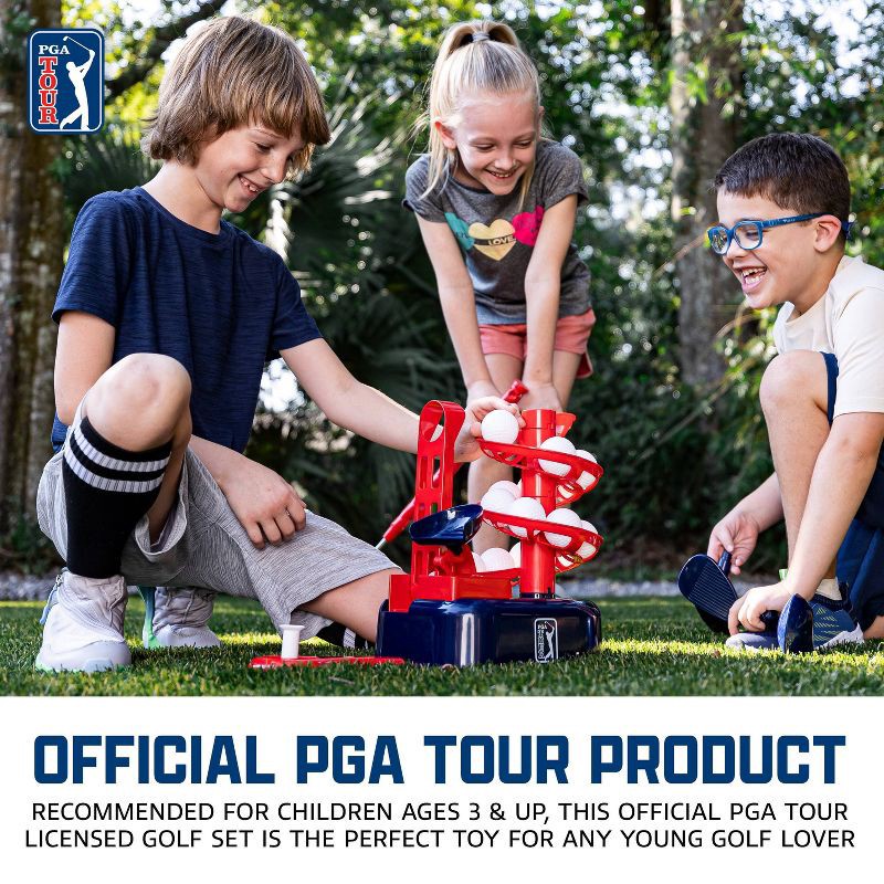 slide 13 of 13, Franklin Sports PGA Kids' Tee Trainer: Toy Golf Set for Ages 3 and Up, 1 ct