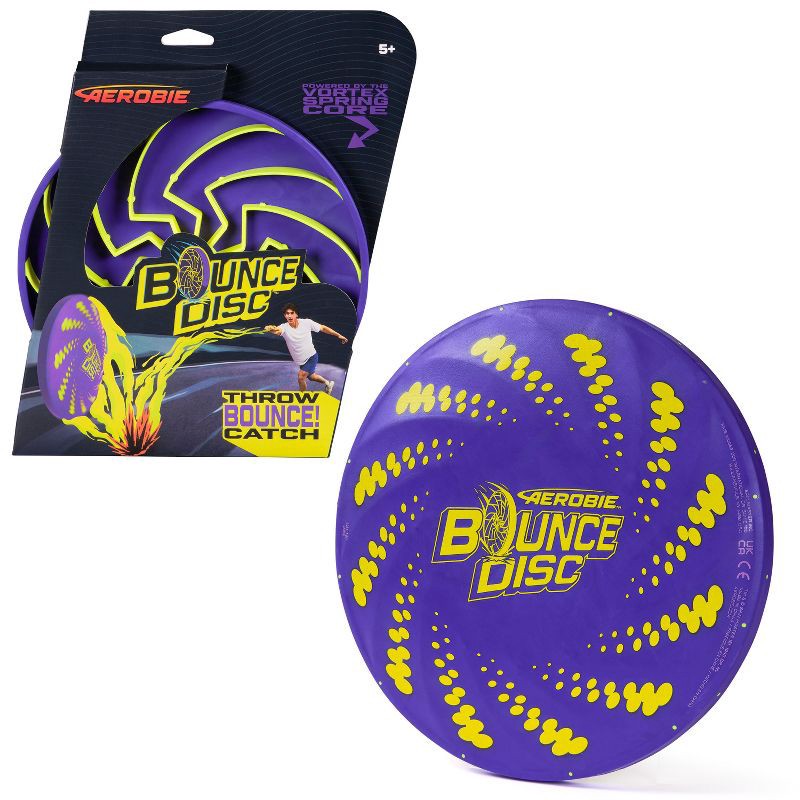 slide 1 of 13, Aerobie Bounce Disc Toy Sports Sets: Outdoor Fun & Games for Kids Ages 5+, 1 ct