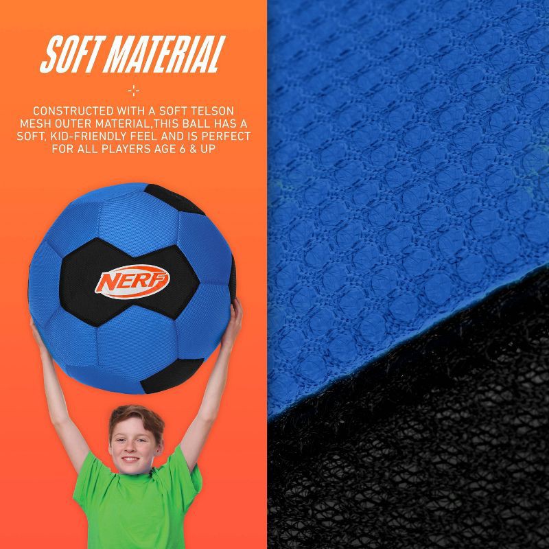 slide 5 of 9, NERF 20'' Mega Ball: Oversized Soccer Toy for Ages 3+, 1 ct