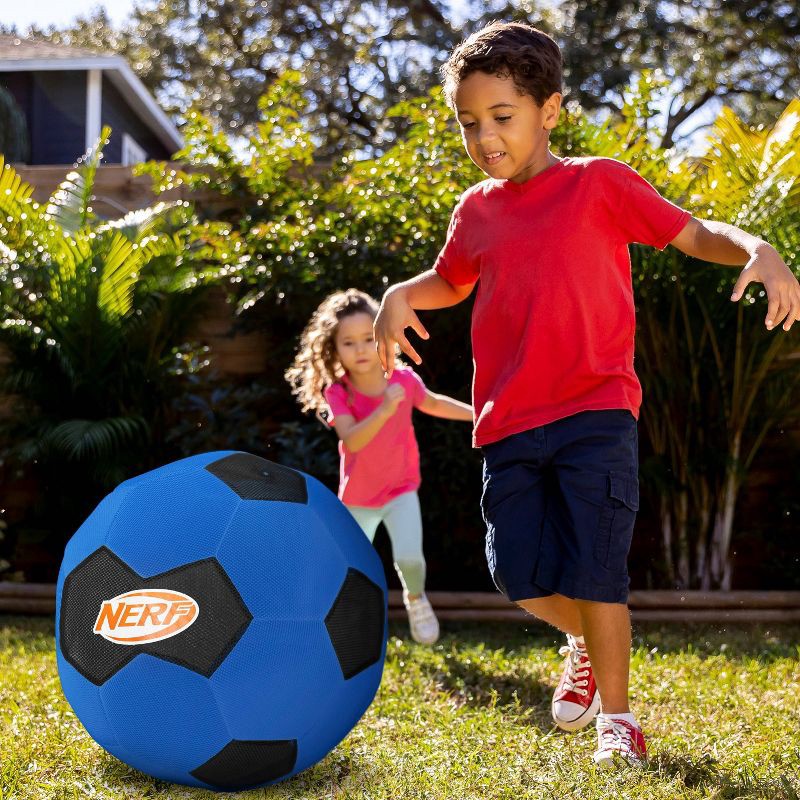 slide 9 of 9, NERF 20'' Mega Ball: Oversized Soccer Toy for Ages 3+, 1 ct