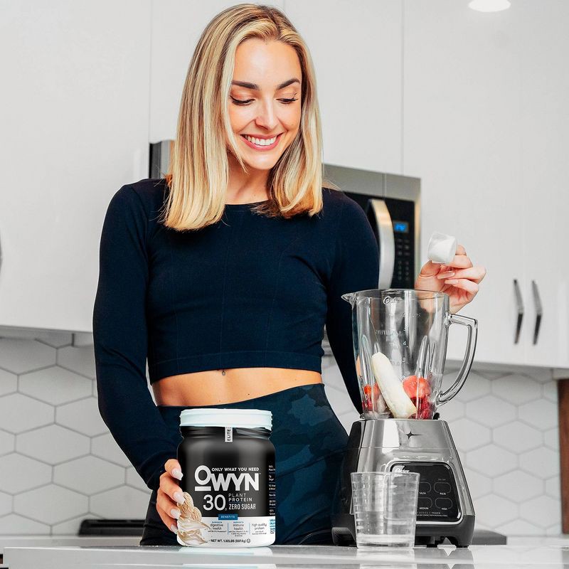 slide 2 of 6, OWYN Pro Elite Protein Plant Based Powder - Vanilla - 1.32lbs, 1.32 lb