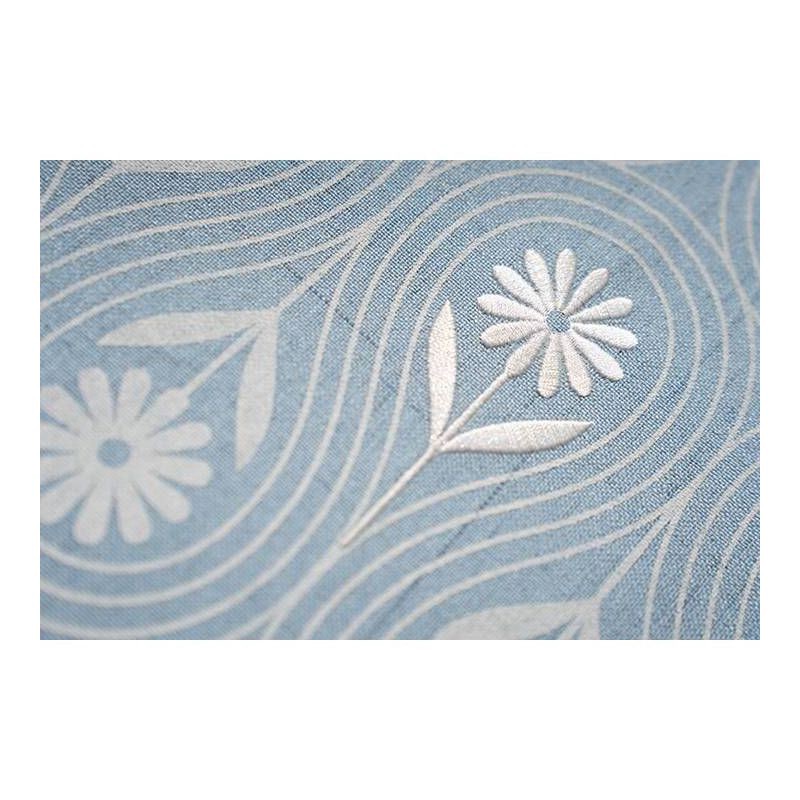 slide 3 of 4, Denik 1" Embroidered 3 Ring Binder Daisy Chain, 1 ct