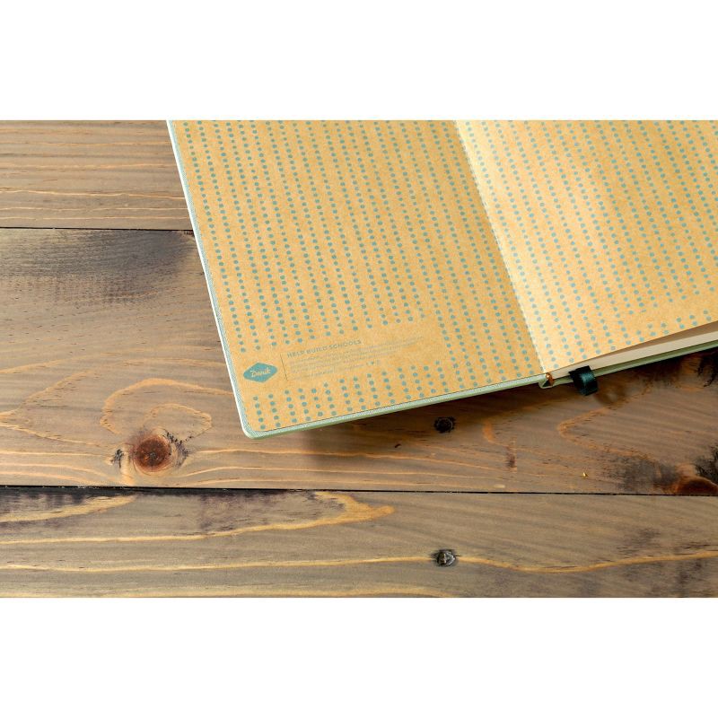 slide 2 of 4, Denik Petite Blooms Embroidered Journal, 1 ct