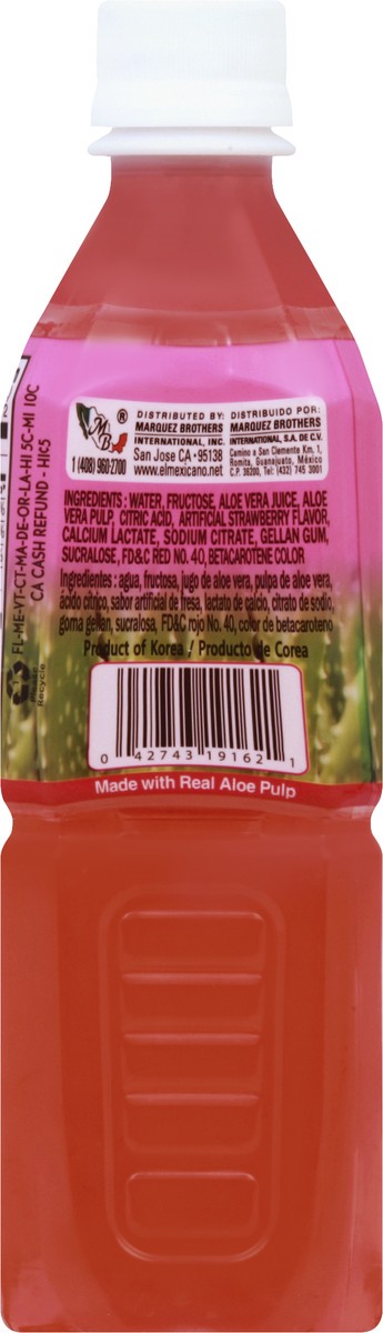 slide 4 of 12, El Mexicano Aloe Vera Drink 16.9 oz, 16.9 fl oz