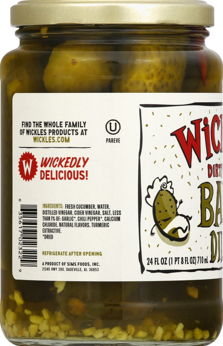 Wickles™ Dirty Dill Baby Dills, 24 oz - Foods Co.