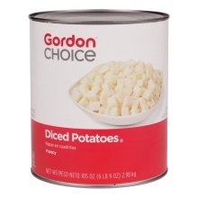 slide 1 of 1, Gordon Choice Diced Potatoes, 612 oz