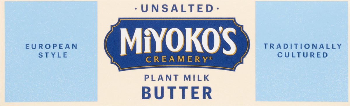 slide 4 of 9, Miyoko's Creamery European Style Unsalted Plant Milk Butter 8 oz, 8 oz