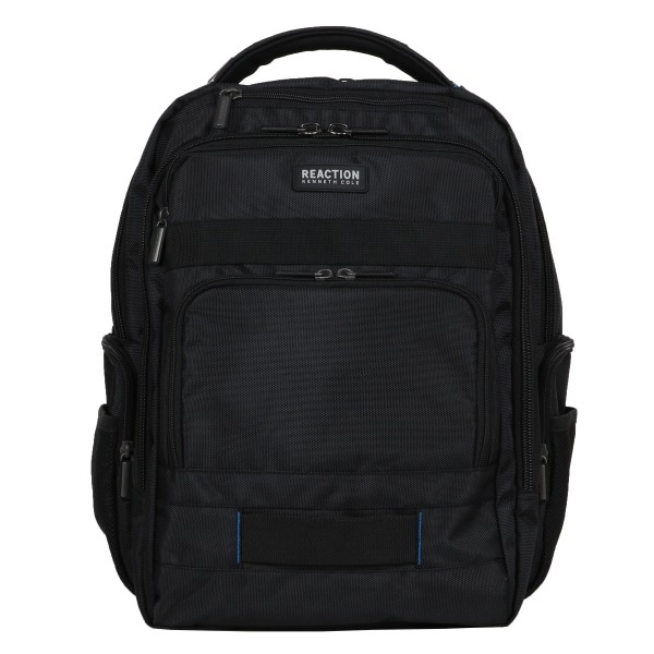 slide 1 of 1, Kenneth Cole Reaction Backpack For 17'' Laptops, Black, 1 ct