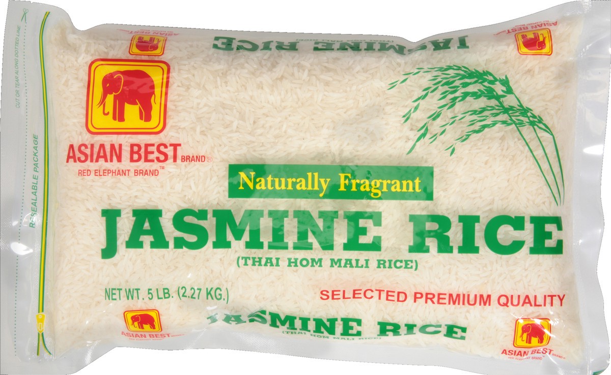 slide 3 of 14, Asian Best Naturally Fragrant Jasmine Rice 5 lb, 5 lb