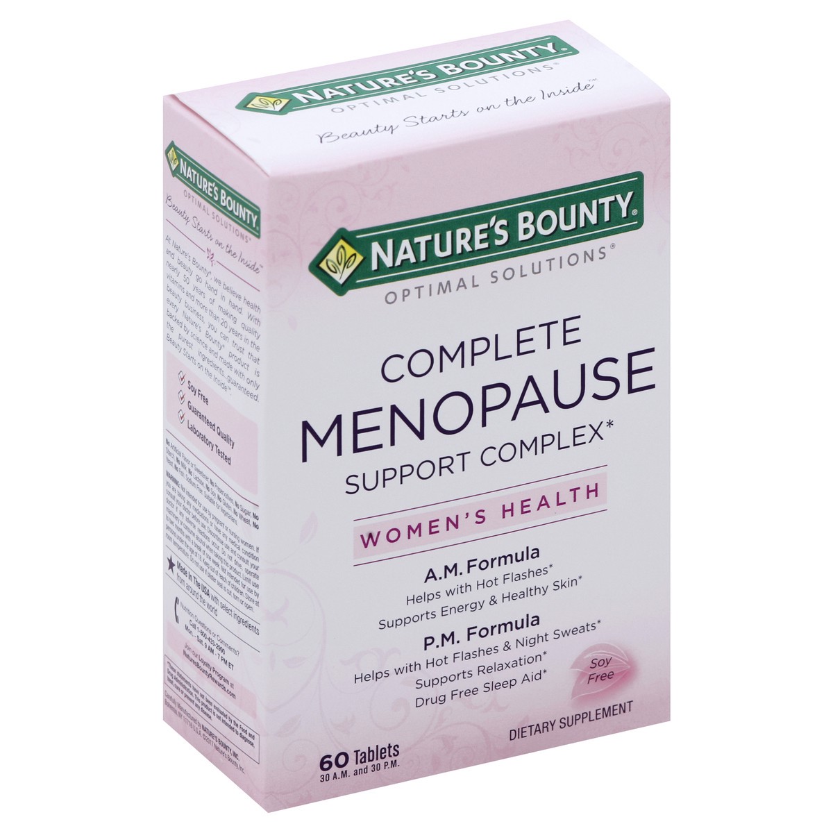 slide 10 of 10, Nature's Bounty Menopause Support Complex 60 ea, 60 ct