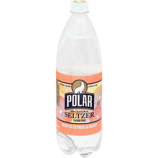 slide 1 of 1, Polar Seltzer, Winter Citrus & Berry - 1 liter, 1 liter