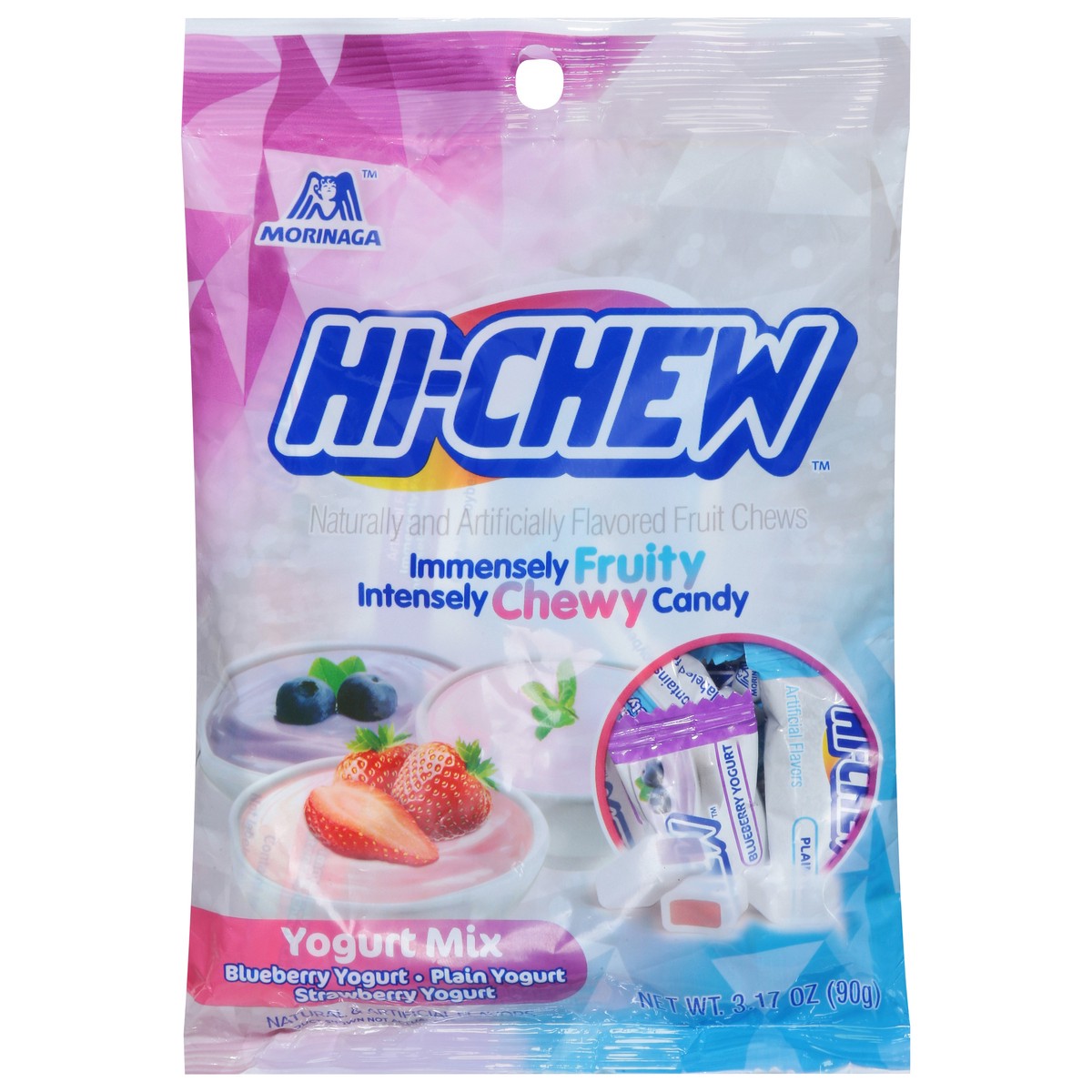 slide 1 of 9, Hi-Chew Yogurt Mix Fruit Chews 3.17 oz, 3.17 oz