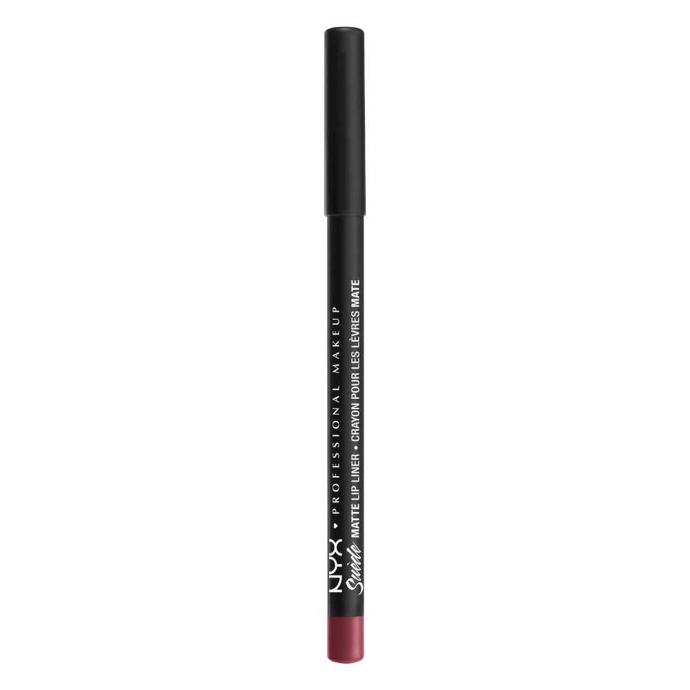 slide 1 of 1, Nyx Professional Makeup Matte Suede Matte Lip Liner - Cherry Skies, 0.03 oz