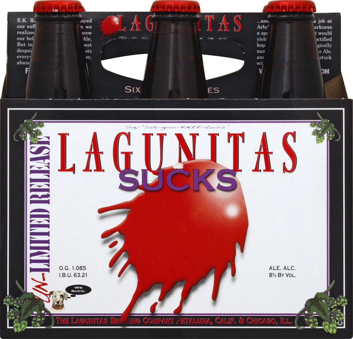 slide 4 of 4, Lagunitas Sucks Brown Shugga Substitute, 1 ct