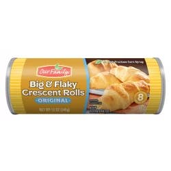 Our Family Crescent Rolls Big&Flaky