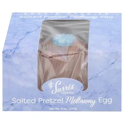 Sarris Candies Salted Pretzel Meltaway Egg 8 oz