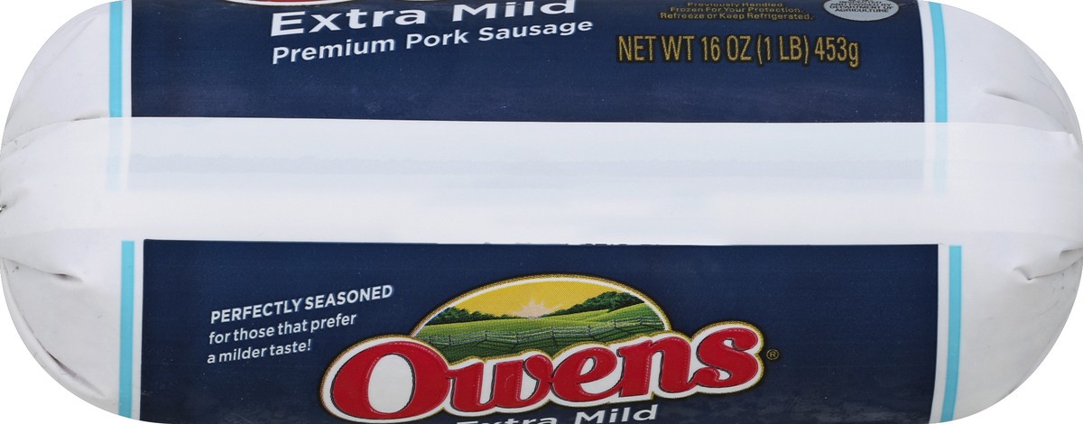 slide 4 of 6, Owens Pork Sausage 16 oz, 16 oz