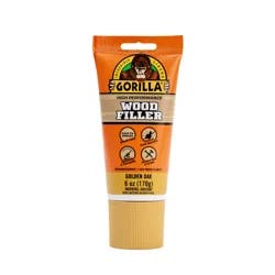Gorilla Golden Oak Wood Filler 6 oz Tube