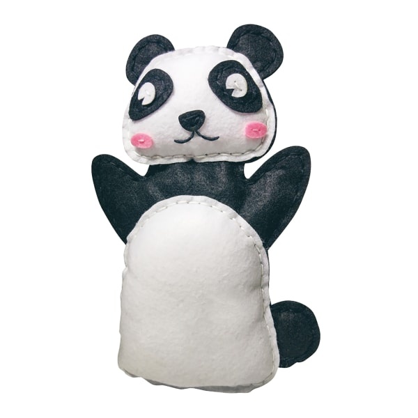 slide 1 of 1, Office Depot Animal Puppet Sewing Kit, Panda, 1 ct