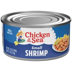 Chicken of the Sea Small Shrimp 6.5 oz