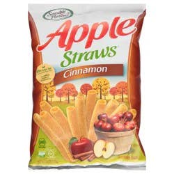 Sensible Portions Apple Straws Cinnamon Multigrain Snack 6 oz. Bag