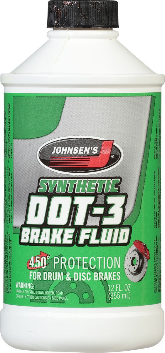slide 6 of 9, Johnsen's Synthetic Dot-3 Brake Fluid 12 fl oz, 12 fl oz