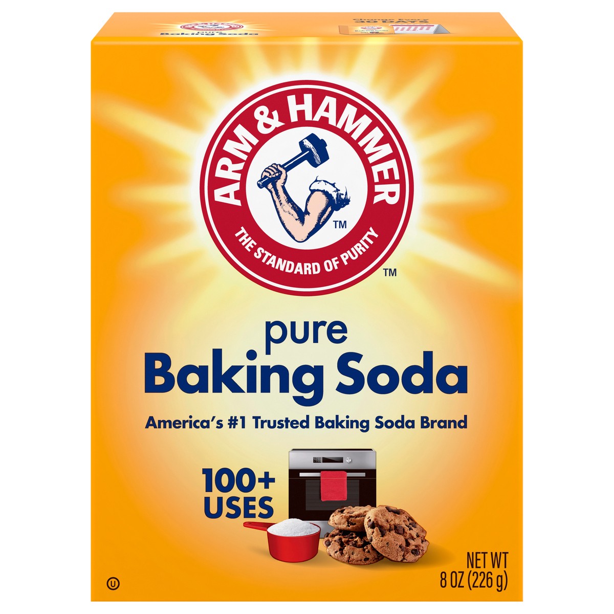 slide 1 of 9, ARM & HAMMER™ Baking Soda, 8 oz. Box, 8 oz