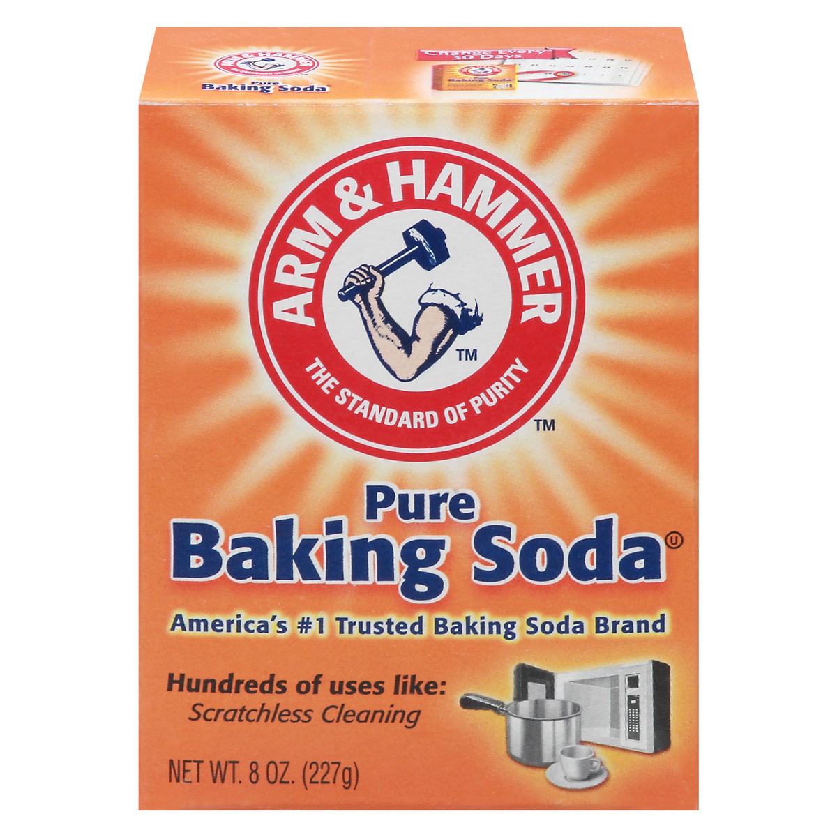 slide 1 of 1, ARM & HAMMER Baking Soda, 8 oz