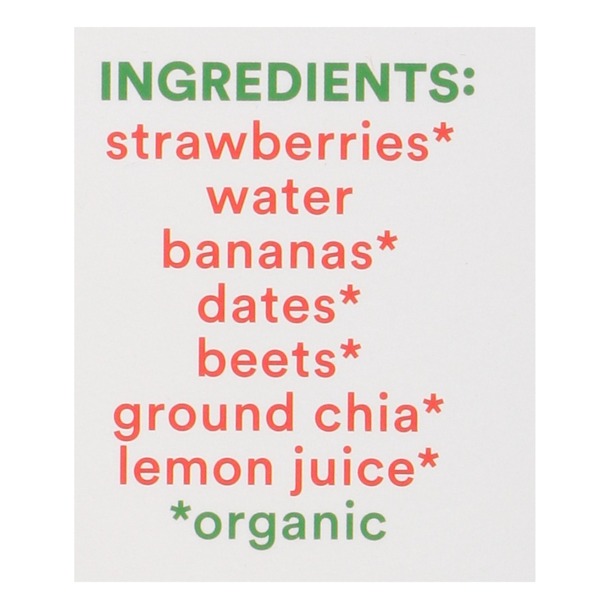 slide 9 of 13, Sweet Nothings Kids Organic Strawberry with Beet Squeezable Smoothies 6 - 2 oz Tubes, 6 ct