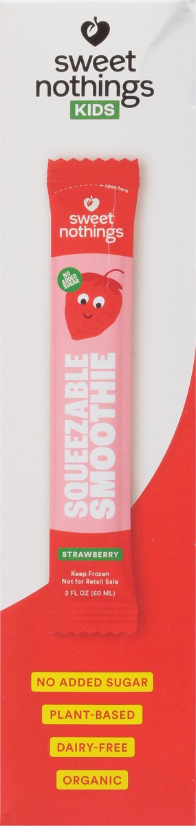 slide 8 of 13, Sweet Nothings Kids Organic Strawberry with Beet Squeezable Smoothies 6 - 2 oz Tubes, 6 ct